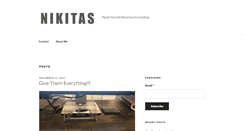 Desktop Screenshot of nikitas.com